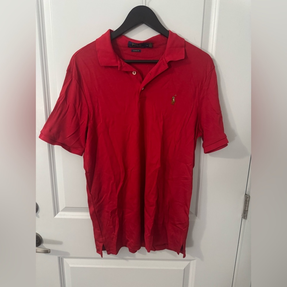 LOT OF 2 Size medium polo ralph lauren shirts